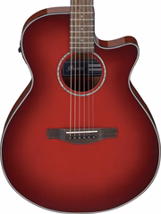 Ibanez AEG51 Transparent Red Sunburst - Elektroakustická gitara