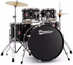 Premier Revolution 22" 5pc Drum Kit Black - Súprava bicích