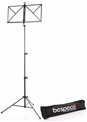 Bespeco MS-1 BK (použité) - Notový stojan