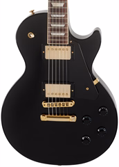 Gibson Les Paul Studio Gold Hardware Ebony - Elektrická gitara