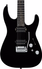 Charvel Pro-Mod Plus DK24 HH 2PT EB EBY RVEN BLACK - Elektrická gitara
