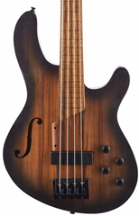 Cort B4 FL MHPZ OPTA (použité) - Elektrická bezpražcová basgitara