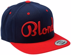 Blond Classic Snapback Navy & Red - Šiltovka
