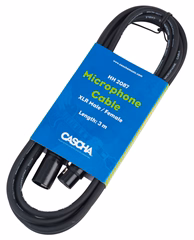 Cascha Microphone Cable XLR 3 m (rozbalené)