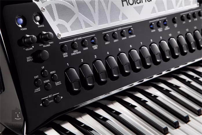 Roland FR 8X BK - Digitálny akordeón, V-Accordion