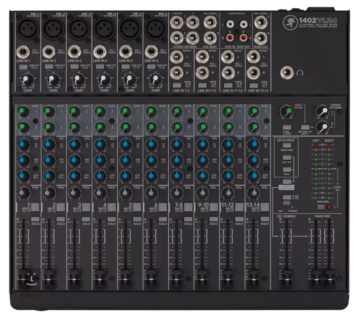 Mackie 1402 VLZ4 - Analógový mixážny pult