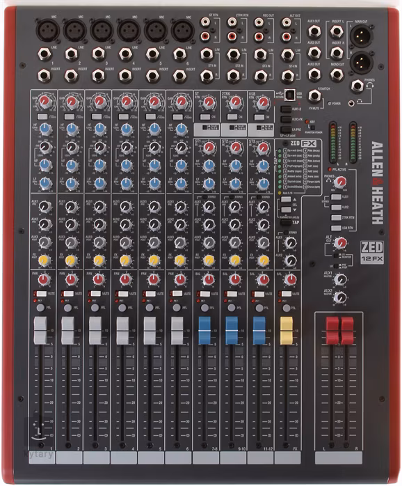 Allen&Heath ZED-12FX - Analógový mixážny pult