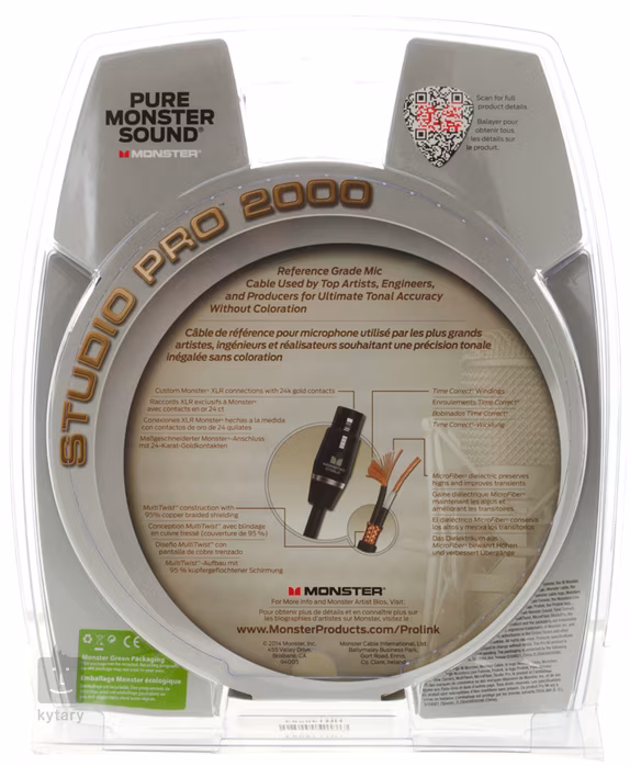 Monster SP2000-M-30 - Mikrofónny kábel