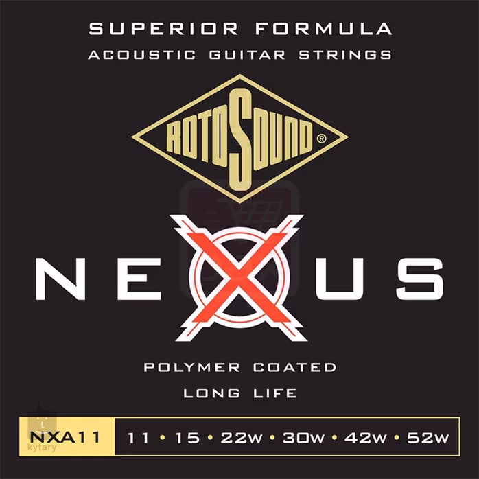 Rotosound NXA11 Nexus Acoustic - Kovové struny na akustickú gitaru