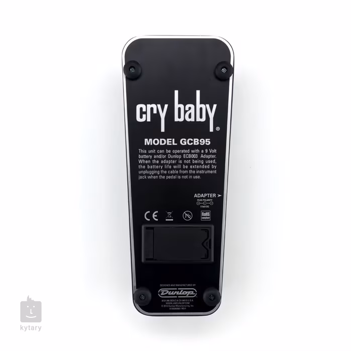 Dunlop GCB95 Original Cry Baby Wah Wah - Wah Wah pedál
