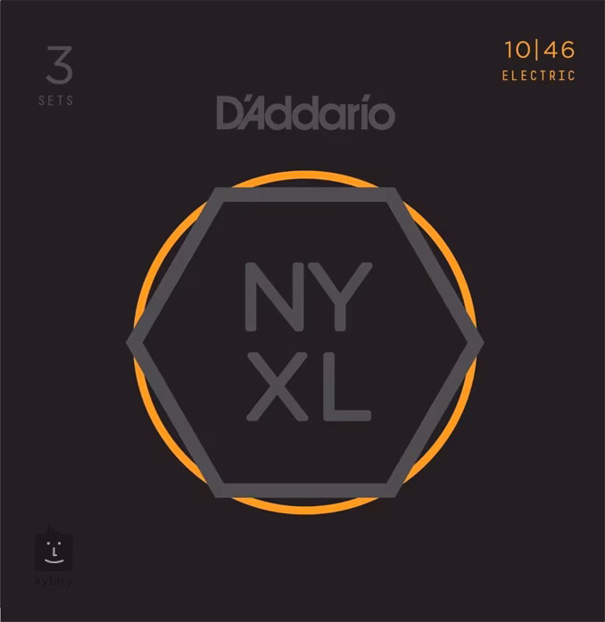 D'Addario NYXL1046-3P - Struny na elektrickú gitaru