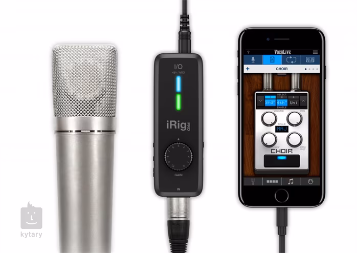 IK Multimedia iRig PRO I/O - Gitarový prevodník