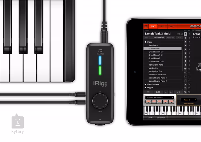 IK Multimedia iRig PRO I/O - Gitarový prevodník