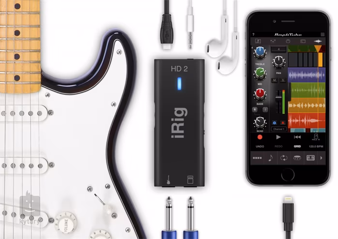 IK Multimedia iRig HD 2 (zánovné) - Gitarový prevodník