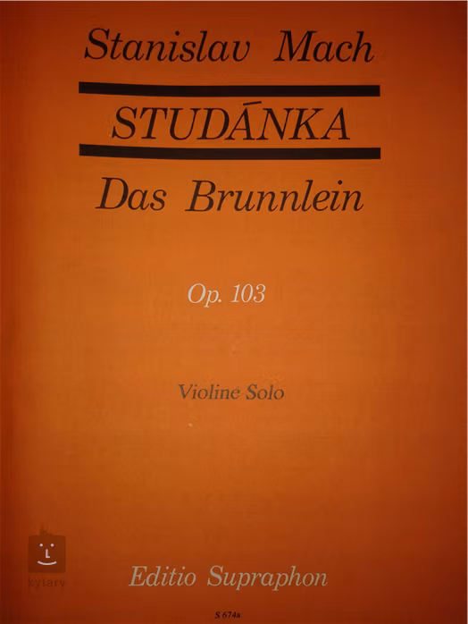 KN Studánka op. 103 (30 lidových písní v úpravě pro sólové housle) - Škola hry na husliach
