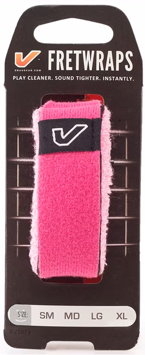 Gruvgear FretWraps Puff Pink Small - Tlmítko strún