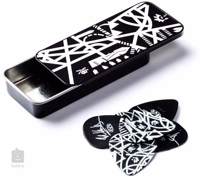 Dunlop EVH Max Grip 0.60 Pick Tin Star - Brnkátka