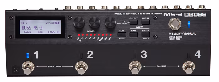 Boss MS-3 - Gitarový multiefekt