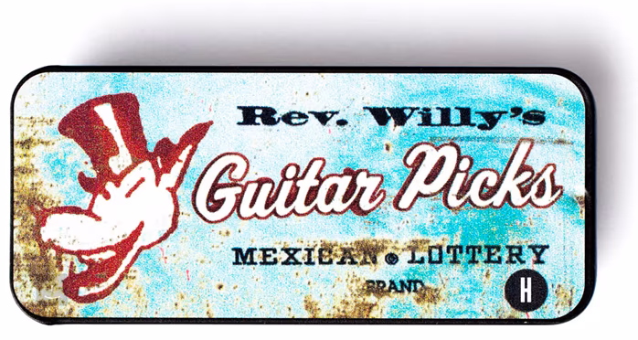 Dunlop Rev Willy Pick Tin Heavy - Brnkadlá Signature