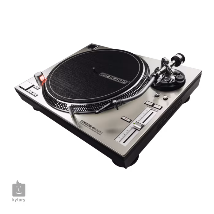 Reloop RP-7000 MK2 SILVER - DJ gramofón s priamym pohonom