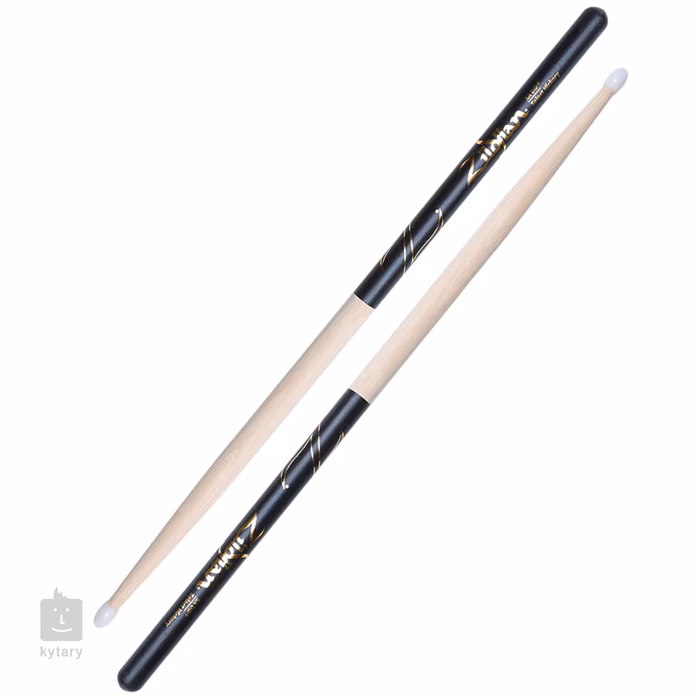 Zildjian 5A Nylon Black Dip - Hickorové paličky