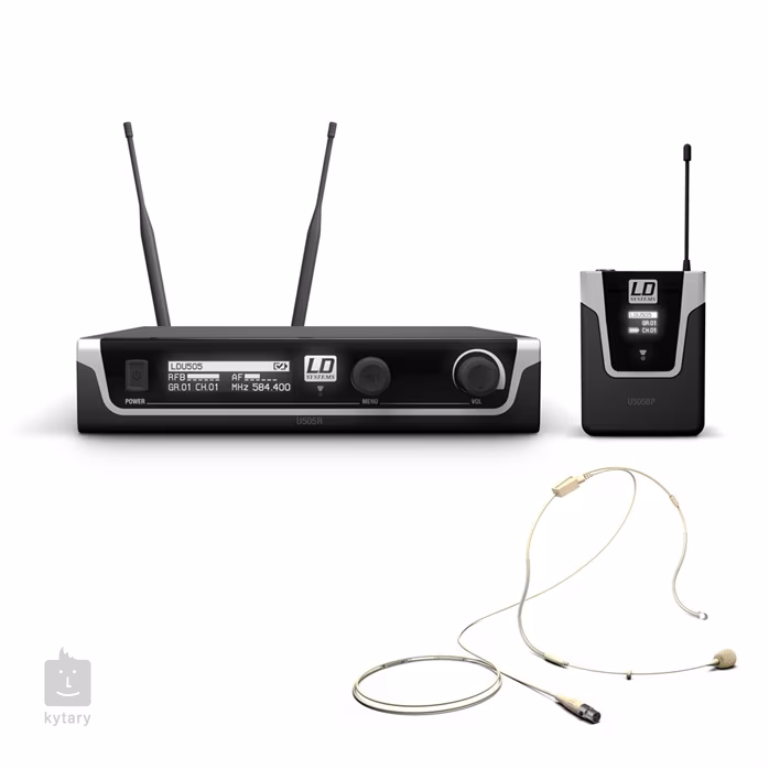 LD Systems U505 BPHH - Bezdrôtová hlavová súprava