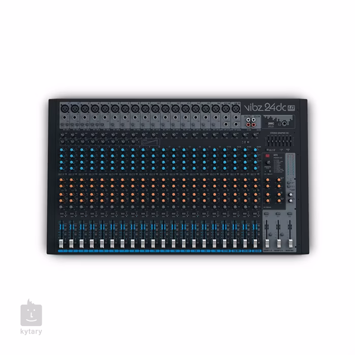 LD Systems VIBZ 24 DC - Analógový mixážny pult