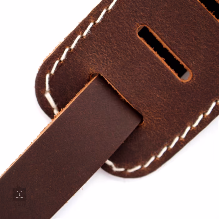 Richter Raw II Contour Torro Brown - Gitarový popruh