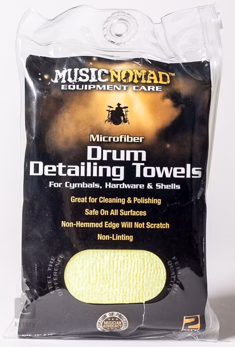 Music Nomad Drum Detailing Towels - Handrička na čistenie
