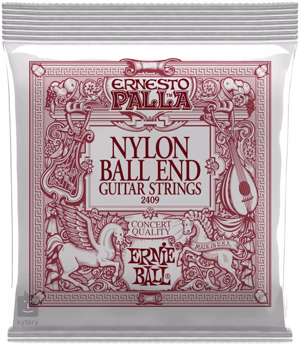 Ernie Ball 2409 Ernesto Palla Gold Ball End - Nylonové struny na klasickú gitaru
