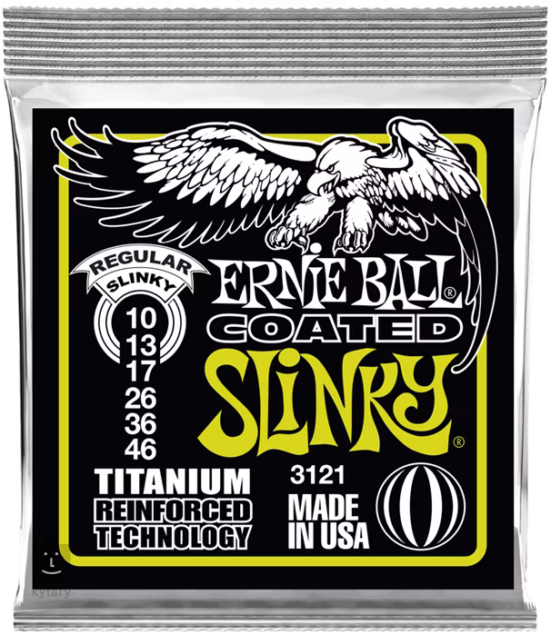 Ernie Ball 3121 Titanium Regular Slinky - Struny na elektrickú gitaru