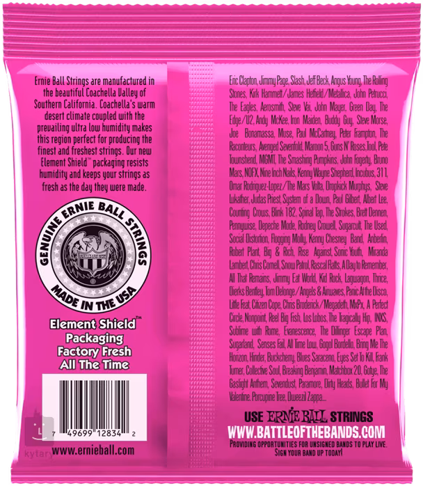 Ernie Ball 2834 Super Slinky Nickel Wound Electric Bass 45-100 - Struny na basgitaru