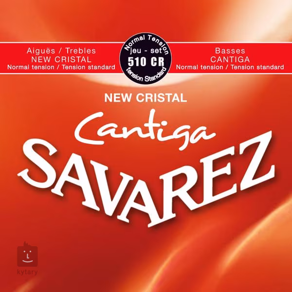Savarez 510CR New Cristal Cantiga  Normal Tension - Nylonové struny na klasickú gitaru
