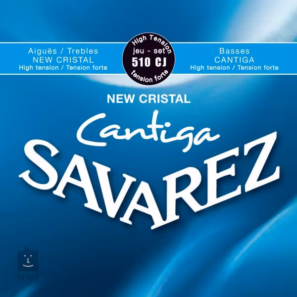 Savarez 510CJ New Cristal Cantiga  High Tension - Nylonové struny na klasickú gitaru