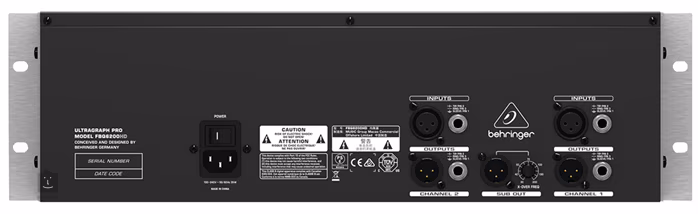 Behringer FBQ6200HD - Grafický ekvalizér
