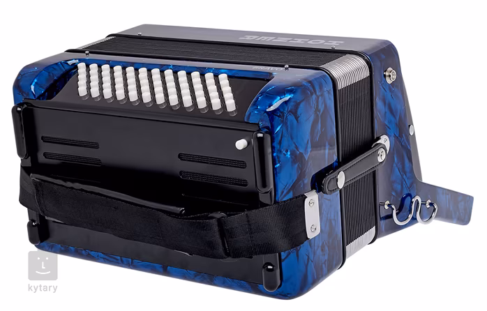 Hohner Bravo II 60 dark blue Silent Key - Klávesový akordeón