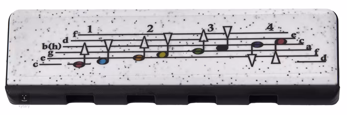 Hohner Speedy black/white - Fúkacia harmonika