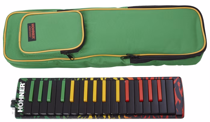 Hohner Airboard Rasta 32 - Fúkacia klávesová harmonika