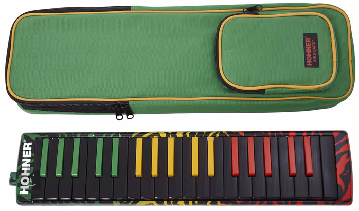 Hohner Airboard Rasta 37 - Fúkacia klávesová harmonika