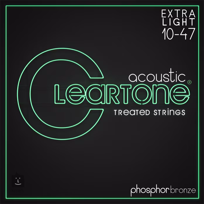Cleartone Phosphor Bronze 10-47 Extra Light - Kovové struny na akustickú gitaru