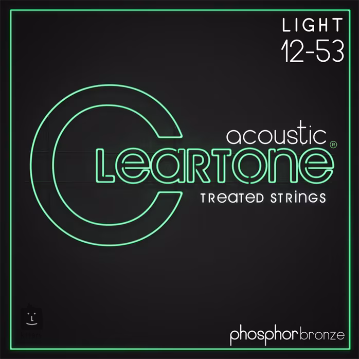 Cleartone Phosphor Bronze 12-53 Light - Kovové struny na akustickú gitaru