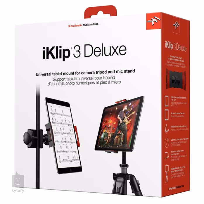 IK Multimedia iKlip 3 Deluxe - Držiak na tablet