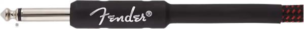 Fender Professional Series 10' Instrument Cable Red Tweed - Nástrojový kábel