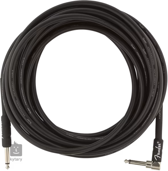 Fender Professional Series 25' Instrument Cable Angled - Nástrojový kábel