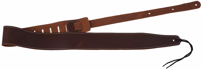 Perri's Leathers 7050 The Baseball Leather Collection Brown - Gitarový popruh