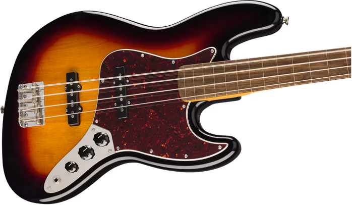 Fender Squier Classic Vibe 60s Jazz Bass FL LFB 3TSB - Elektrická bezpražcová basgitara