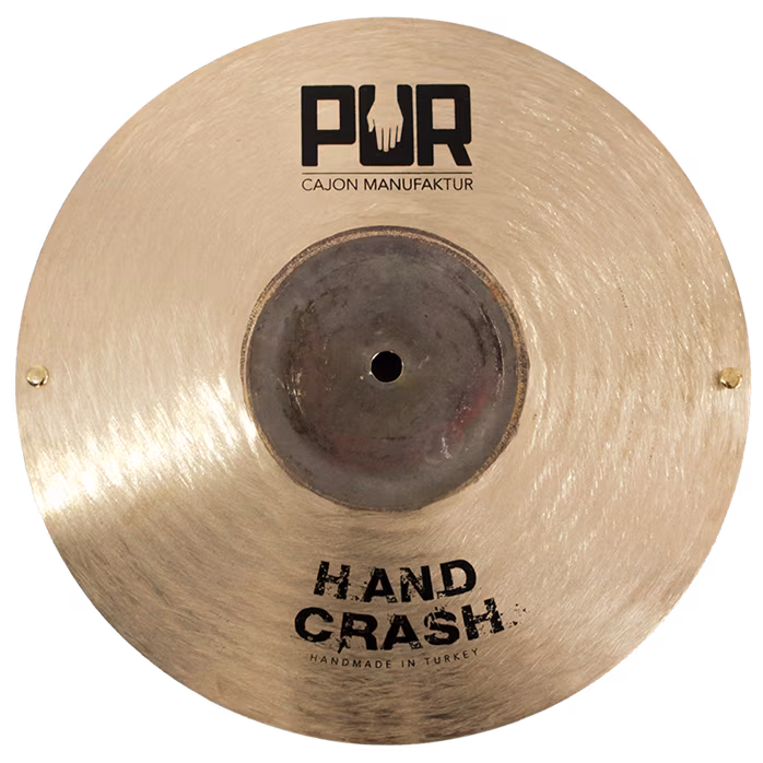 Pur 12" Hand Crash w rivets - Činel splash