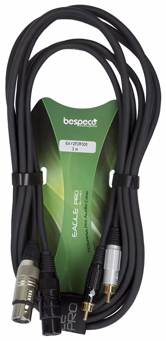 Bespeco EAY2F2R300 - Spájací kábel