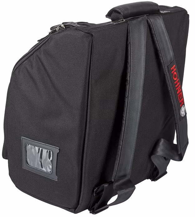 Hohner Nova I 49 F, black, B-System - Chromatický akordeón