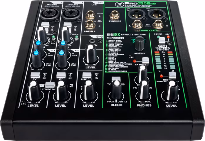 Mackie ProFX6v3 - Analógový mixážny pult